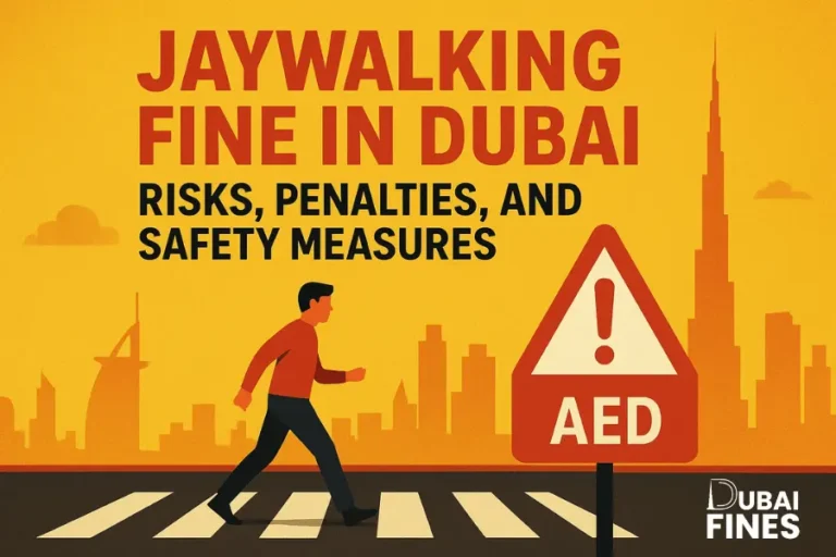 Jaywalking Fine in Dubai Risks, Penalties, And Safety Measures