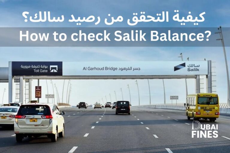 How to check Salik Balance