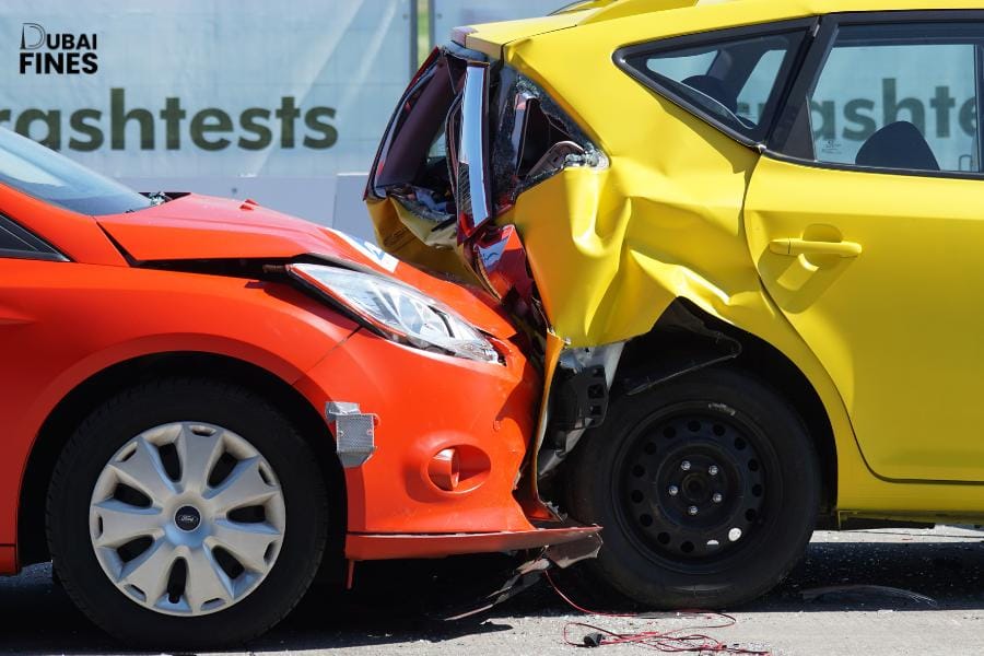 Flee from Accident in UAE Risks Fines Jail and Reporting Rules