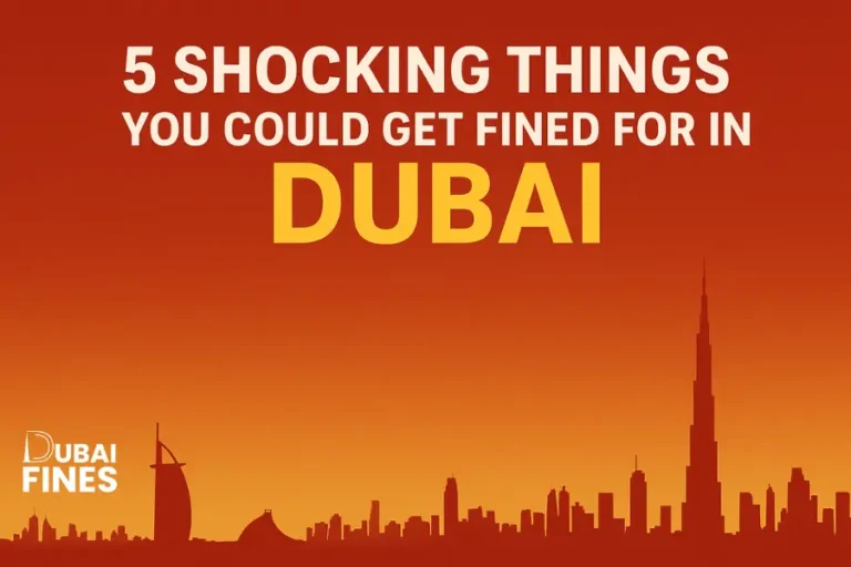 5 Shocking Things You Could Get Fined For In DUBAI