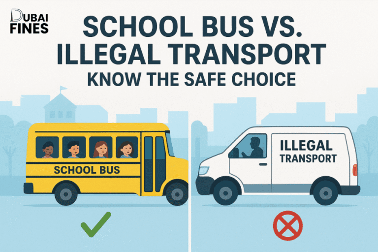 School Bus vs. Illegal Transport Know the Safe Choice