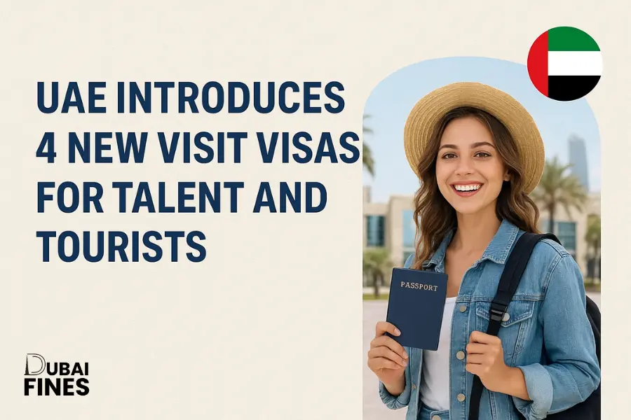 UAE Introduces 4 New Visit Visas for Talent and Tourists
